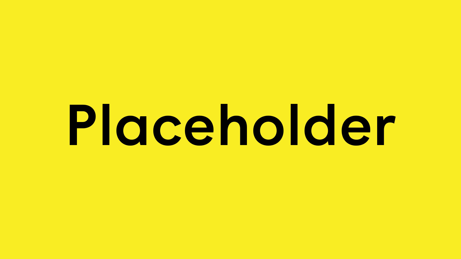 Placeholder